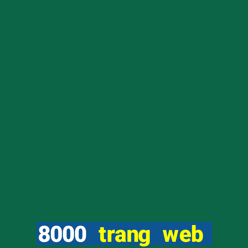 8000 trang web xổ số