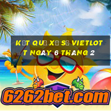 kết quả xổ số vietlott ngày 6 tháng 2