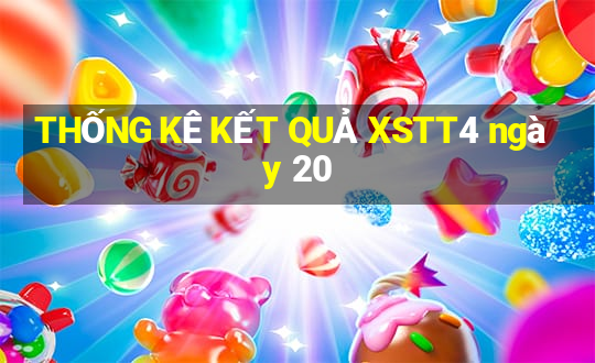 THỐNG KÊ KẾT QUẢ XSTT4 ngày 20