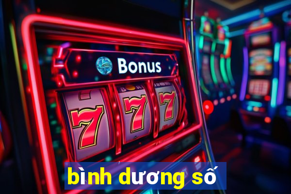 bình dương số