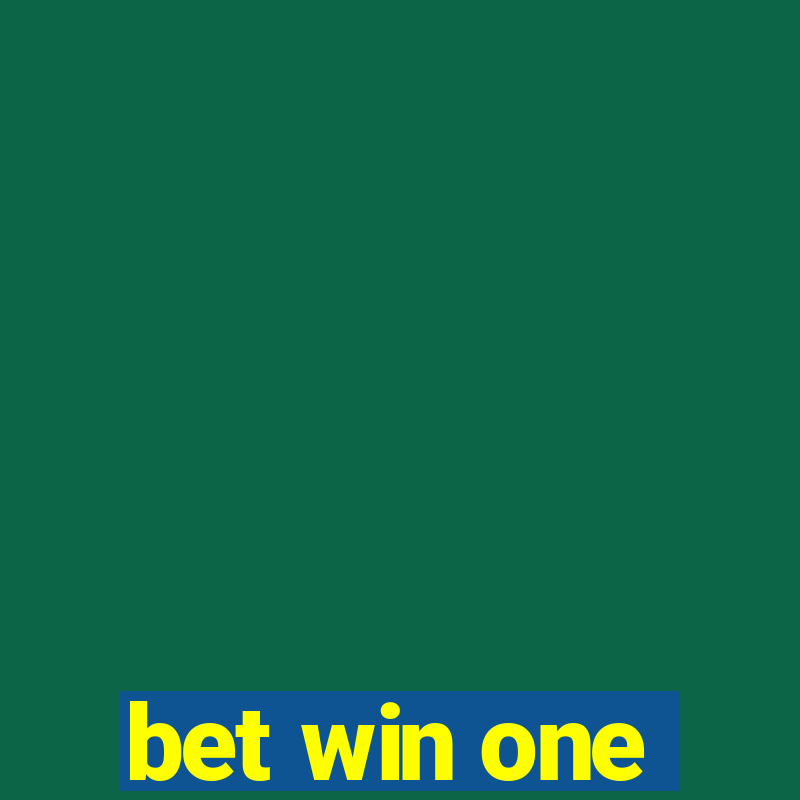 bet win one