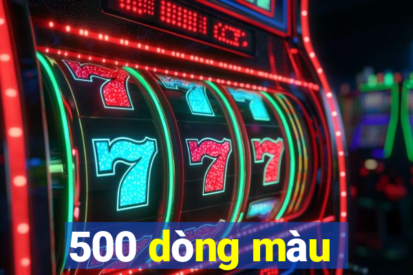 500 dòng màu