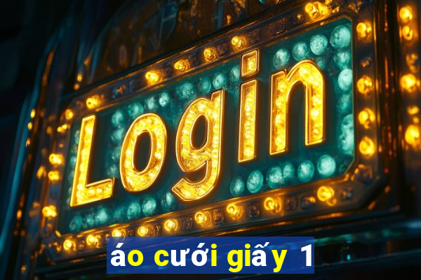 áo cưới giấy 1