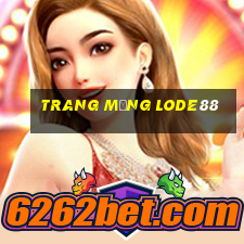 trang mạng lode88