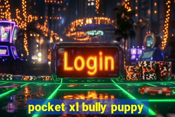 pocket xl bully puppy