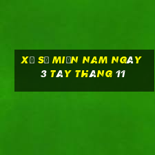 xổ số miền nam ngày 3 tây tháng 11