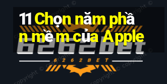 11 Chọn năm phần mềm của Apple