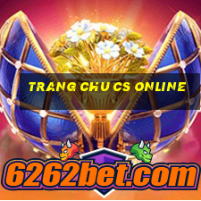 trang chu cs online