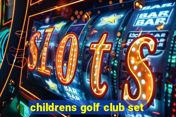 childrens golf club set