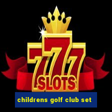 childrens golf club set