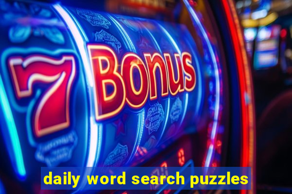 daily word search puzzles