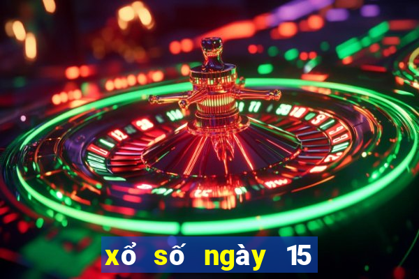 xổ số ngày 15 tháng 1