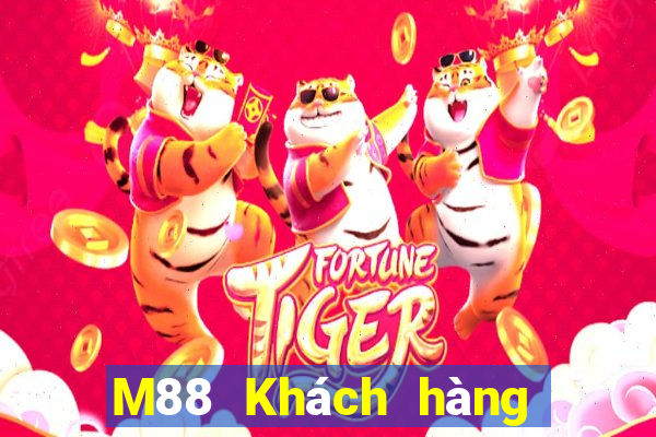 M88 Khách hàng mạng đầy xổ số