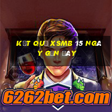 kết quả xsmb 15 ngày gần đây