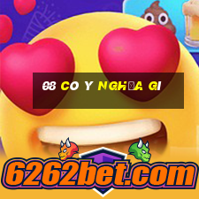 08 có ý nghĩa gì