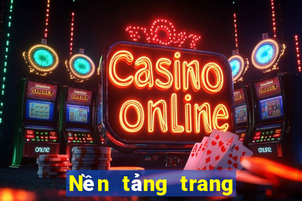 Nền tảng trang web xổ số