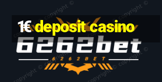 1€ deposit casino