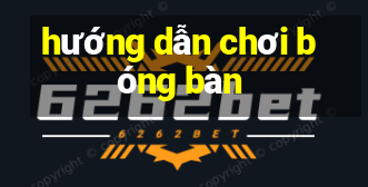 hướng dẫn chơi bóng bàn