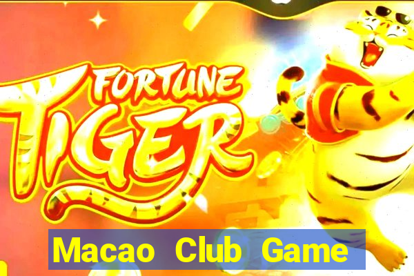 Macao Club Game Bài Tặng Tiền