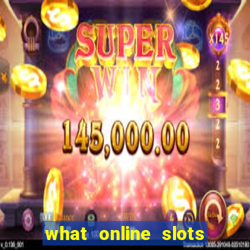 what online slots pay real money