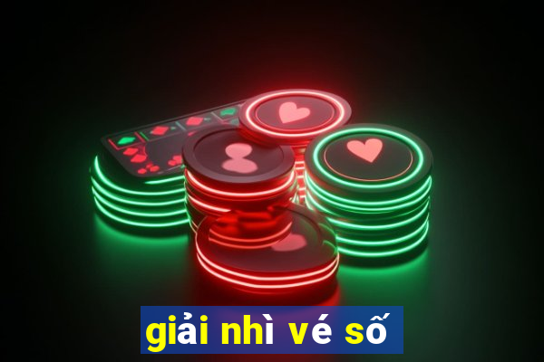 giải nhì vé số