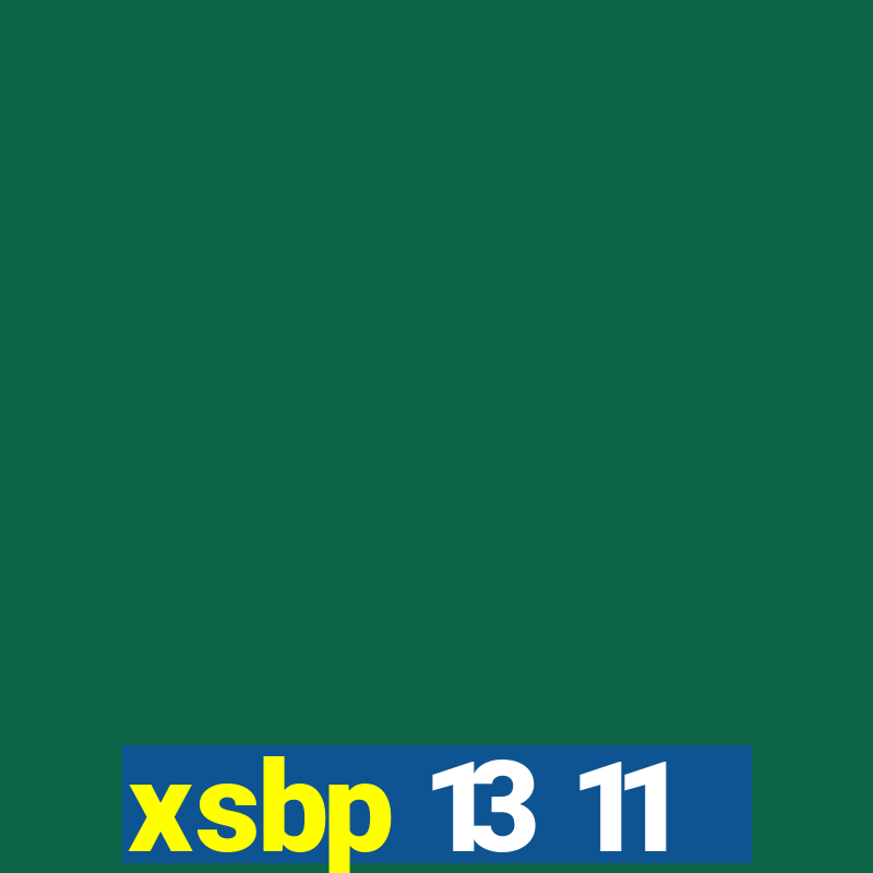 xsbp 13 11