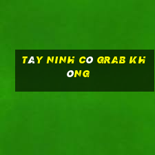 tây ninh có grab không