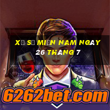 xổ số miền nam ngày 26 tháng 7