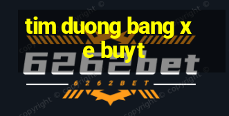 tim duong bang xe buyt