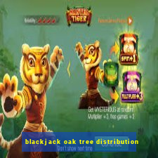 blackjack oak tree distribution