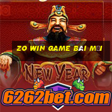 Zo Win Game Bài Mới