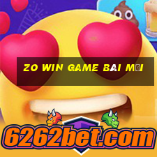 Zo Win Game Bài Mới