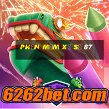 Phần mềm xổ số 87