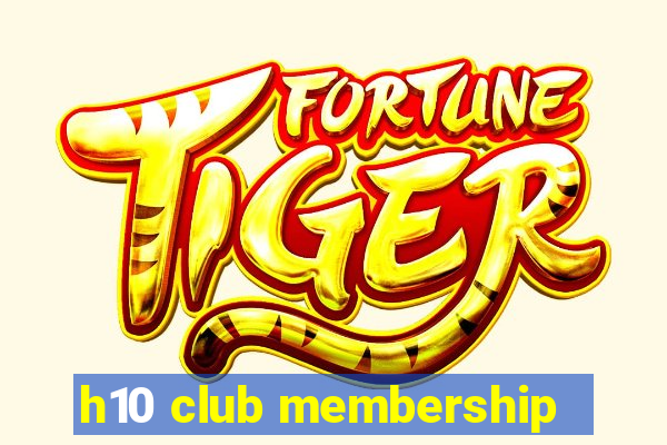 h10 club membership