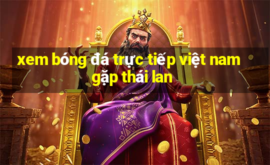 xem bóng đá trực tiếp việt nam gặp thái lan