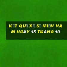 kết quả xổ số miền nam ngày 15 tháng 10