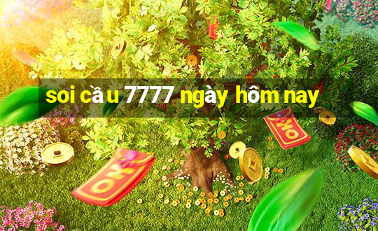 soi cầu 7777 ngày hôm nay