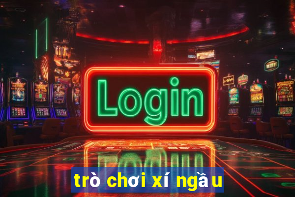 trò chơi xí ngầu