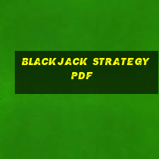 blackjack strategy pdf