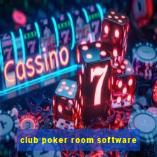 club poker room software