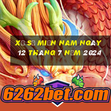 xổ số miền nam ngày 12 tháng 7 năm 2024