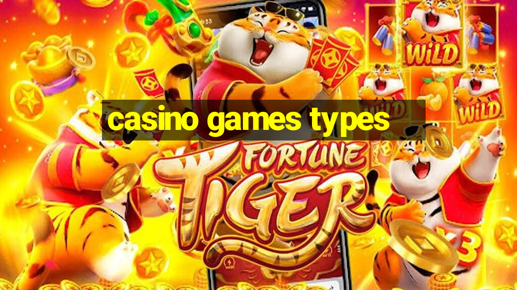 casino games types