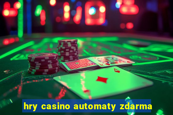 hry casino automaty zdarma