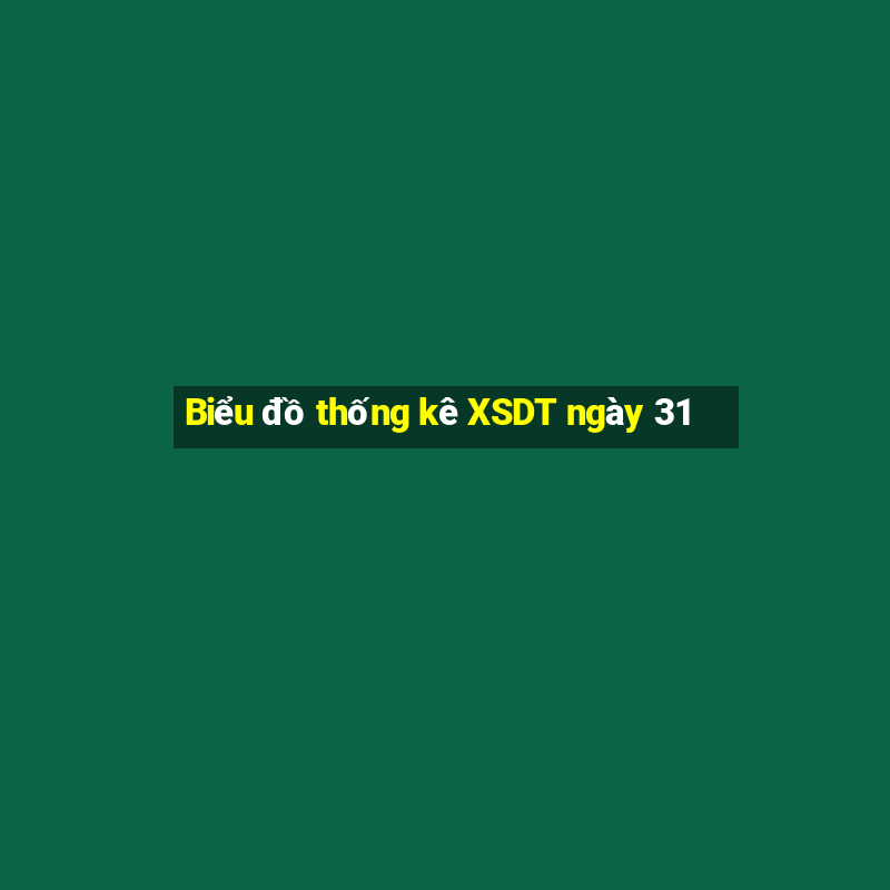 Biểu đồ thống kê XSDT ngày 31