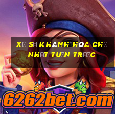 xổ số khánh hòa chủ nhật tuần trước