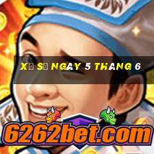 xổ số ngày 5 tháng 6