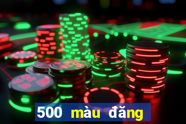 500 màu đăng nhập vào trang web