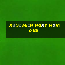 xổ số miền ngày hôm qua