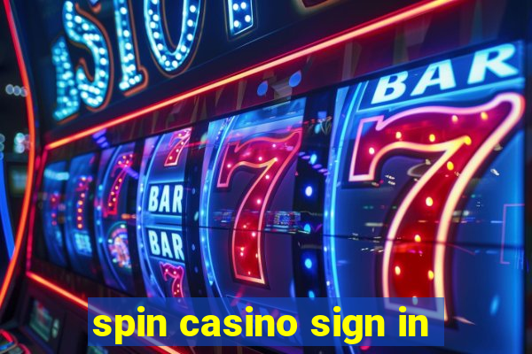 spin casino sign in