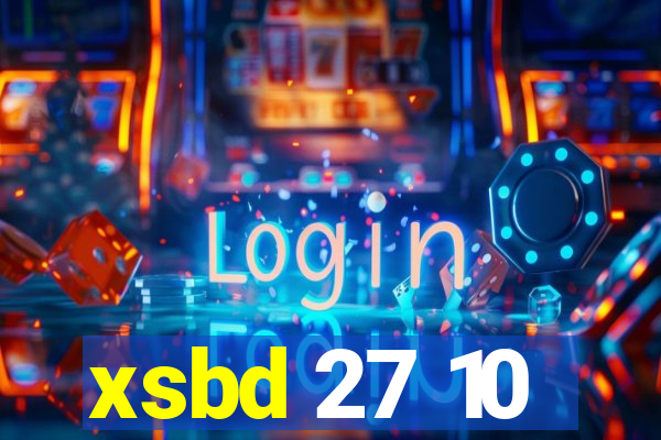 xsbd 27 10